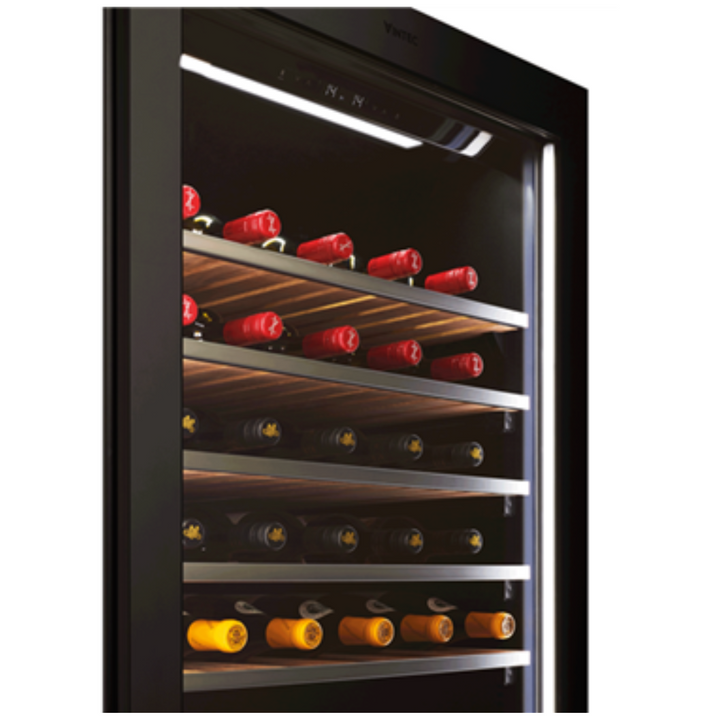 Vintec Premium 180 Bottle Multi Zone Wine Storage Cabinet with Telescopic Shelves - Brisbane Home Appliances