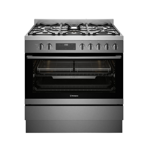 Westinghouse 90cm Dual Fuel Freestanding Cooker with AirFry