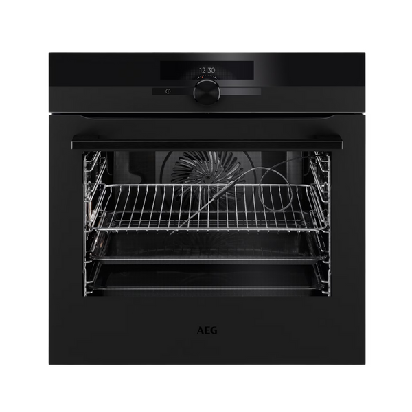 AEG BPK94733PT 60cm Sensecook Pyroluxe™ Multifunction 17 Oven, Matte Black