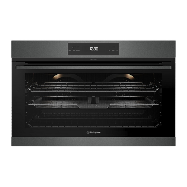 Westinghouse WVEP917DSC 90cm  Dark Stainless Pyrolytic Oven with AirFry