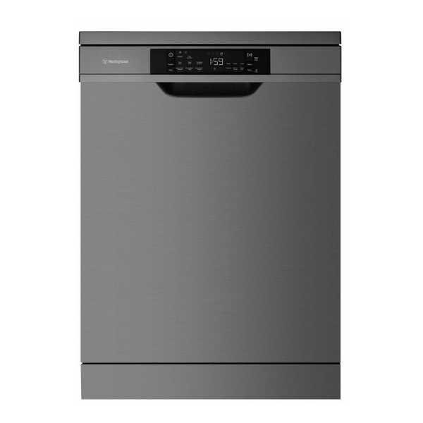Westinghouse 60cm Dark Stainless Steel 15P/S Freestanding Dishwasher - Brisbane Home Appliances
