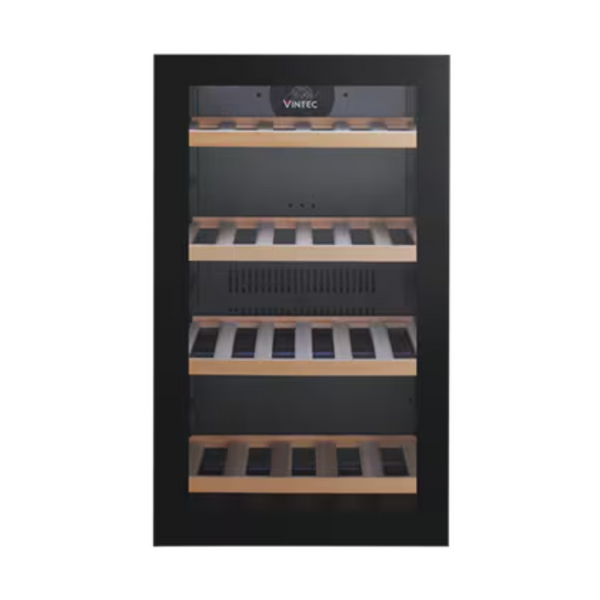 Vintec VWS035SBB-X 35-Bottle Wine Cabinet Black - Brisbane Home Appliances