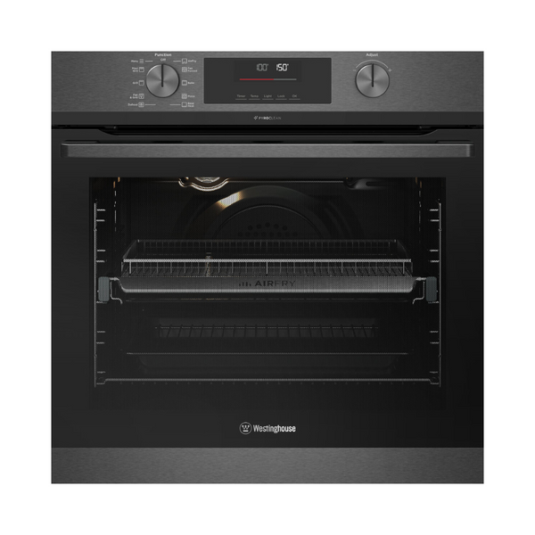 Westinghouse WVEP6716DD 60cm Multi-function 10 Pyrolytic Oven with AirFry