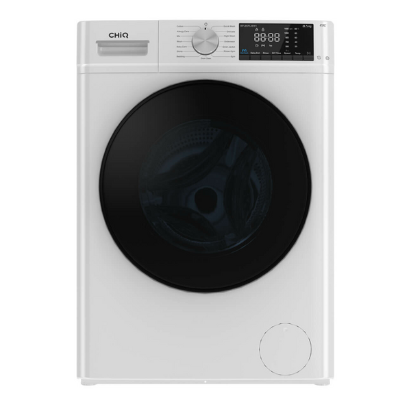 CHiQ WFL85PL48W1 8.5Kg Front Load Washing Machine (Brand New) - Brisbane Home Appliances