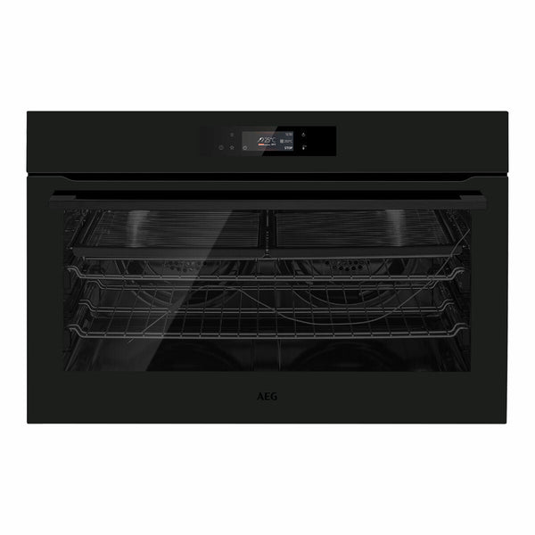 AEG BPK75891PT 90cm SenseCook Pyroluxe Multifunction Oven, Matte Black - Brisbane Home Appliances