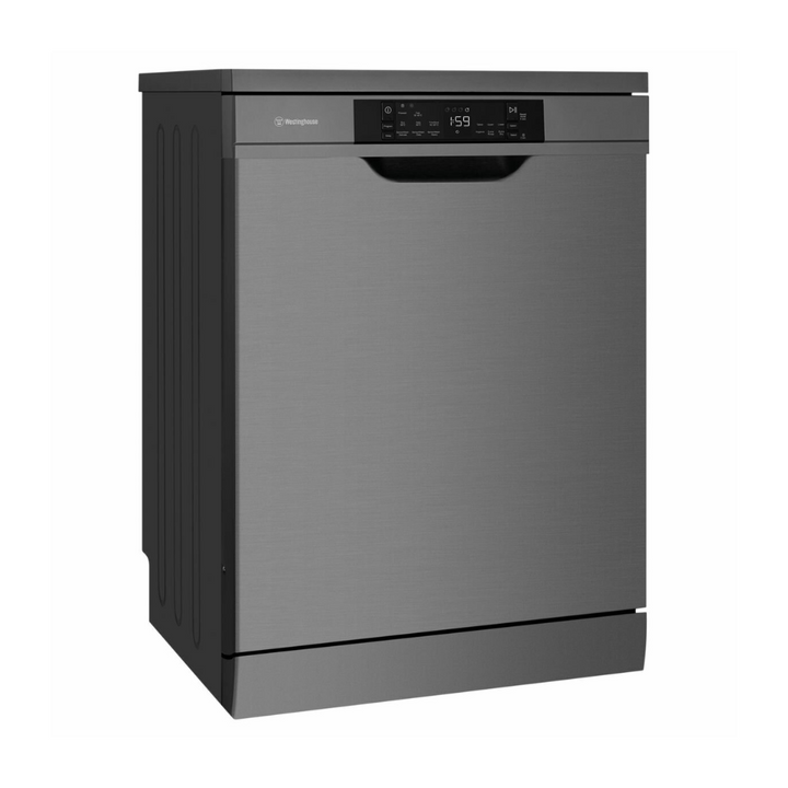 Westinghouse 60cm Dark Stainless Steel 15P/S Freestanding Dishwasher - Brisbane Home Appliances