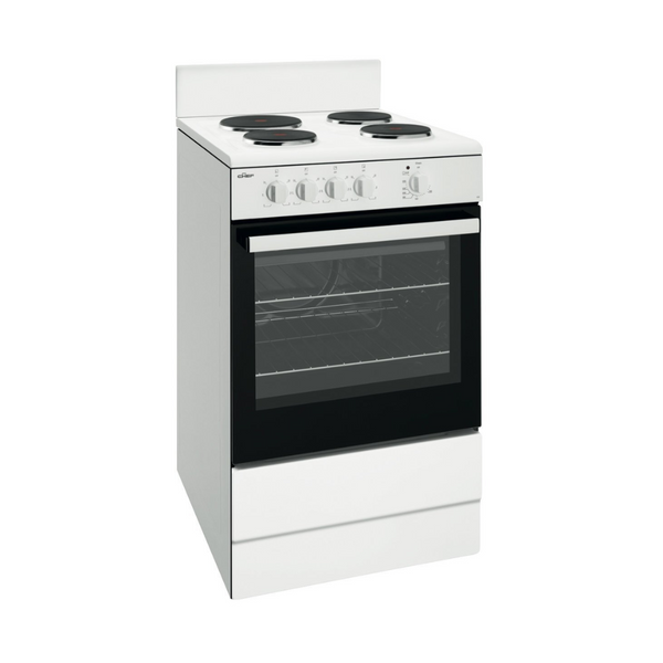 Chef CFE532WB 54cm White Electric Freestanding Cooker