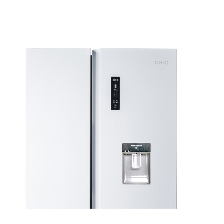 CHiQ CSS559NWD 559L Side By Side Fridge White (Brand New) - Brisbane Home Appliances