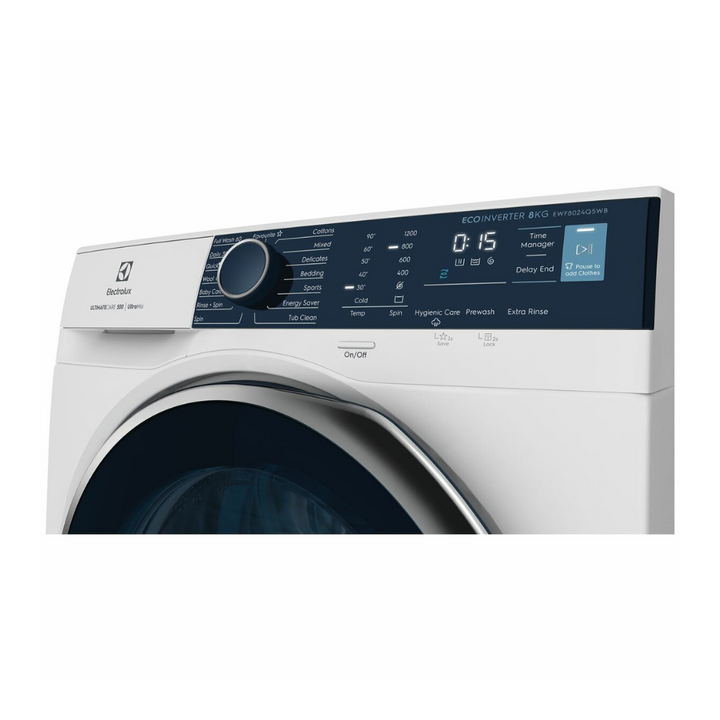 Electrolux EWF8024Q5WB 8kg Front Load Washer UltraMix & EcoInverter - Brisbane Home Appliances