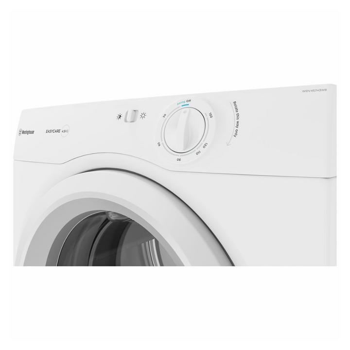 Westinghouse WDV457H3WB 4.5Kg Vented Dryer - Brisbane Home Appliances